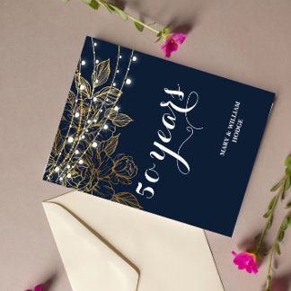 Guardanapo De Papel "50 anos de sempre: um aniversário para lembrar"