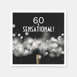 Guardanapo De Papel 60 anos e o Partido Sensacional do Champanhe Napki