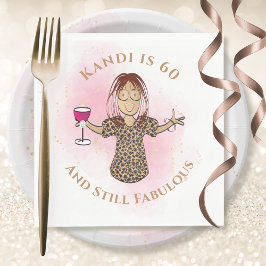 Guardanapo De Papel 60 e Fabulosa Diversão Afro-Americana 60. Aniversá