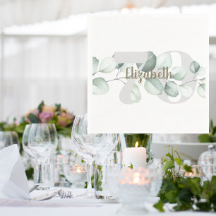 Guardanapo De Papel 70 Birthday Personalizado Napkins