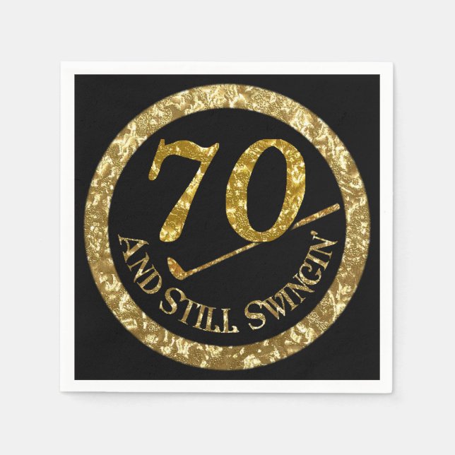 Guardanapo De Papel 70 E Ainda Nadando Napkins (Frente)