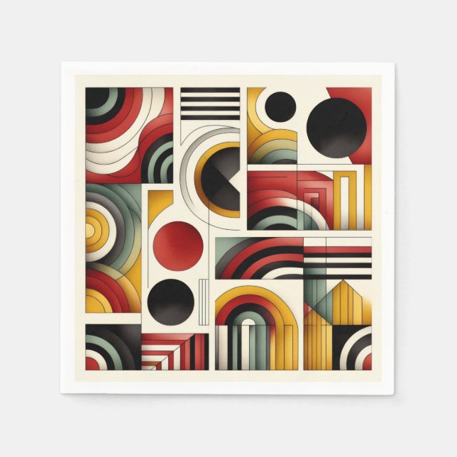 Guardanapo De Papel 70s Urban Flow (Frente)