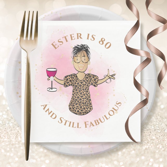 Guardanapo De Papel 80 e Fabulosa Natalidade Dourada, Rosa, Rosa, (Criador carregado)