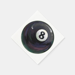 Guardanapo De Papel 8 Ball