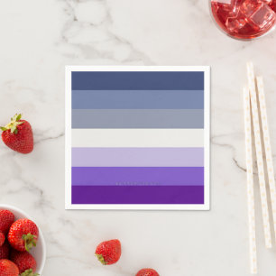 Guardanapo De Papel A bandeira do orgulho lésbico Butch da SlipperyJoe