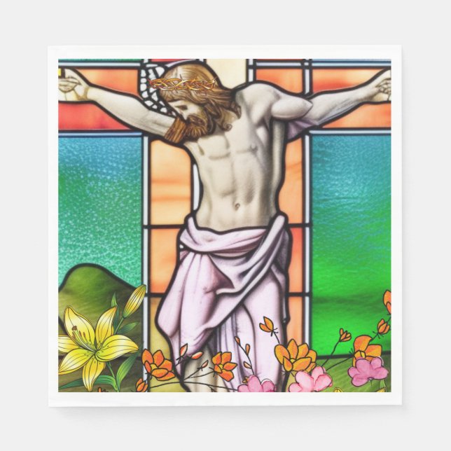 Guardanapo De Papel A Cruz (Frente)