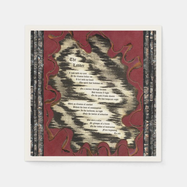 Guardanapo De Papel A Escada (Frente)