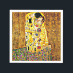 Guardanapo De Papel A famosa pintura de Gustav Klimt<br><div class="desc">A pintura besta,  apaixonada pelo artista simbolista austríaco Gustav Klimt</div>