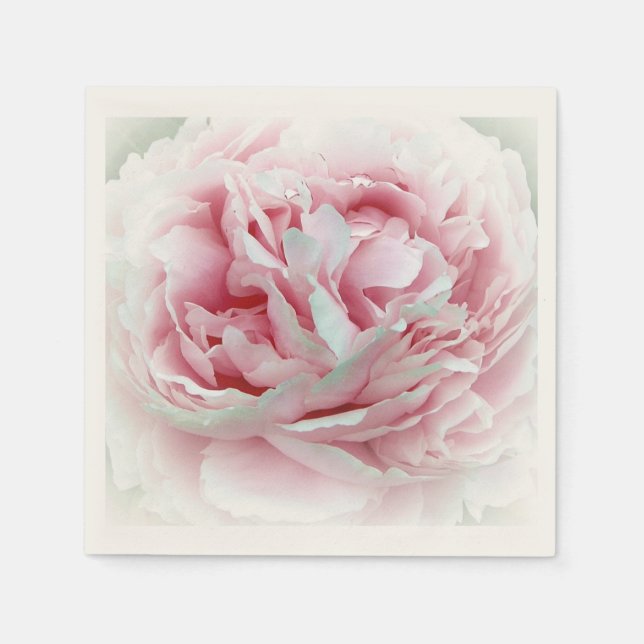 Guardanapo De Papel A Flor de Casamento (Frente)