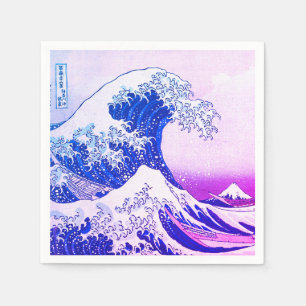 Guardanapo De Papel A grande onda
