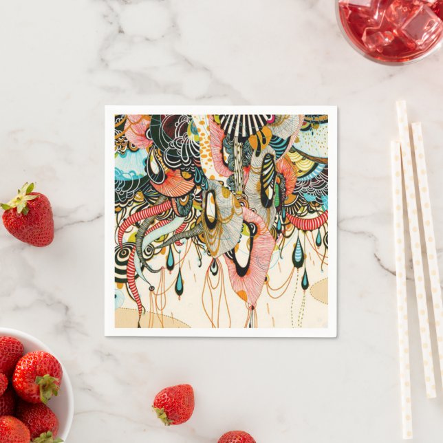 Guardanapo De Papel A linguagem da luz - Arte rabiscada (Insitu)