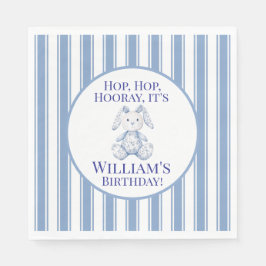 Guardanapo De Papel A Little Bunny is Turning One