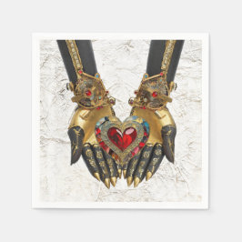 Guardanapo De Papel A oferta - Coração nas Mãos