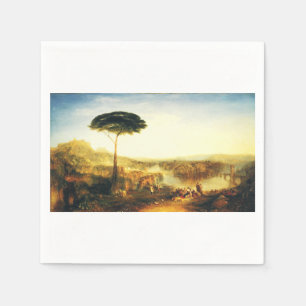 Guardanapo De Papel A Peregrinação de Childe Harold por Joseph Turner
