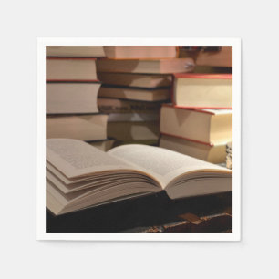 Guardanapo De Papel A pilha de livro de TBR