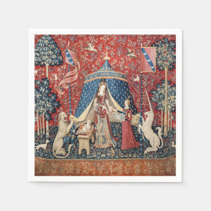 Guardanapo De Papel A Senhora e o Unicórnio, Para o meu único desejo