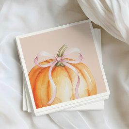 Guardanapo De Papel A Sweet Little Pumpkin is on the Way
