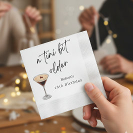Guardanapo De Papel A Tini Bit Older 18th Birthday Party Napkins
