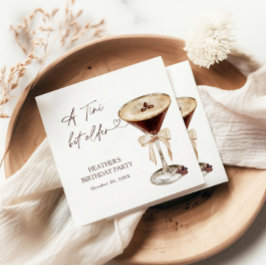 Guardanapo De Papel A Tini Bit Older Birthday Party Welcome Sign