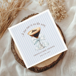 Guardanapo De Papel A tini One is on the Way Baby Shower