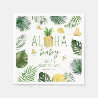 Abacaxis & Pacificadores Aloha Chá de fraldas Verd
