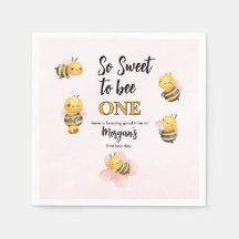 Abelha-branca Uma Festa de aniversário Preta-Rosa