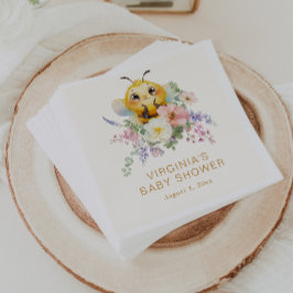 Guardanapo De Papel Abelha de Aniversário