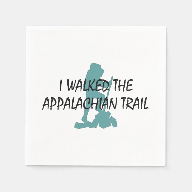 Guardanapo De Papel ABH Appalachian Trail Hiker (Frente)