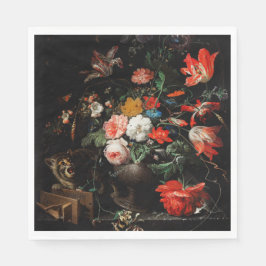 Guardanapo De Papel Abraham Mignon O Buquê Invertido. Floral