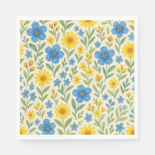 Guardanapo De Papel Abrigos de flores!