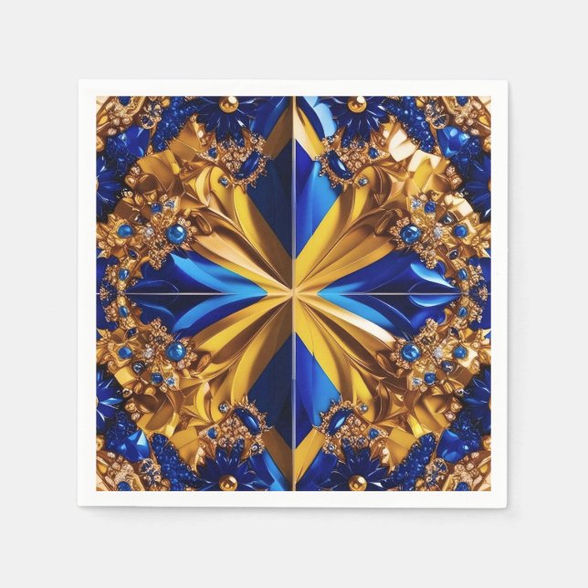 Guardanapo De Papel Abrigos de papel com Design de Suecia (Frente)