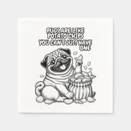 Guardanapo De Papel Abrigos de papel com vômito e batatas fritas