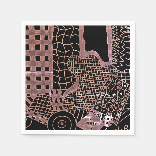 Guardanapo De Papel Abstração 1 (Frente)