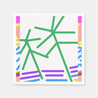 Guardanapo De Papel Abstrato festiva
