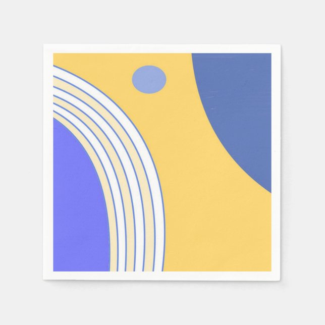 Guardanapo De Papel abstrato moderna (Frente)