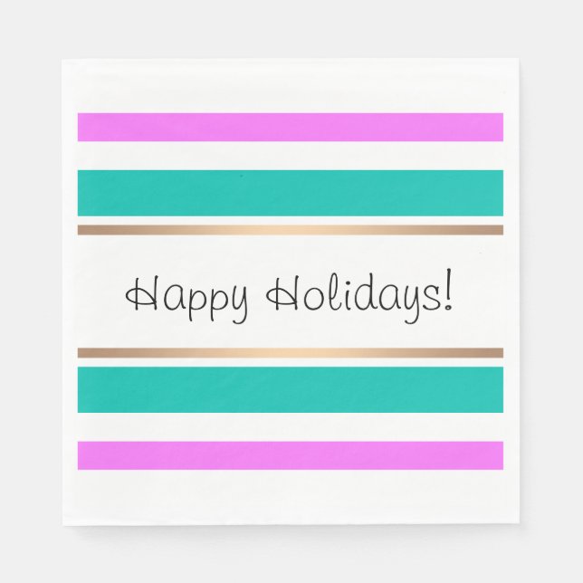 Guardanapo De Papel Abstrato moderno, entretenimento elegante com linh (Frente)