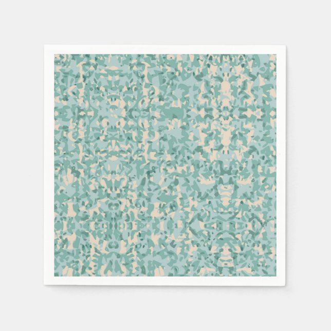 Guardanapo De Papel Abstrato na praia de Agiba (Frente)