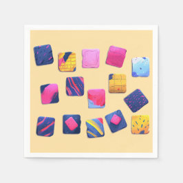 Guardanapo De Papel abstrato, padrão, publicação, melhor, legal, color