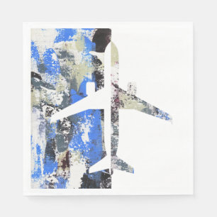 Guardanapo De Papel Abstrato voador por Michael Moffa