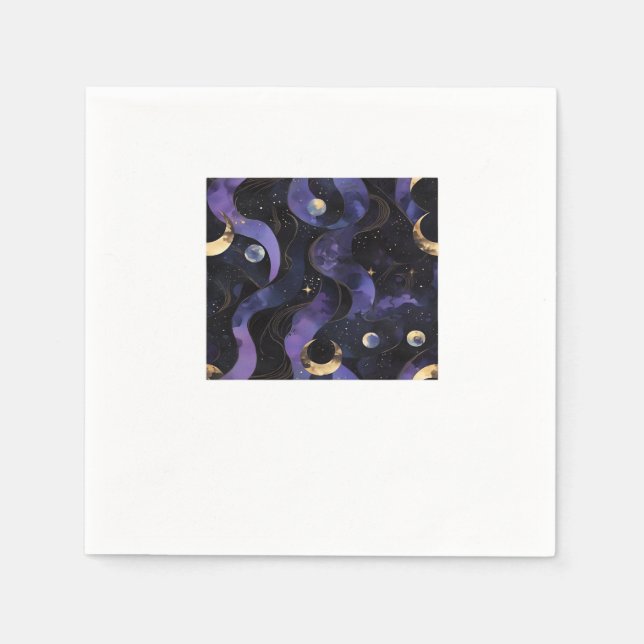 Guardanapo De Papel Abstrato Whimsigoth Pattern Classic (Frente)