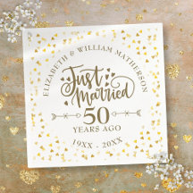 Acaba de Casar 50º Aniversário de Casamento