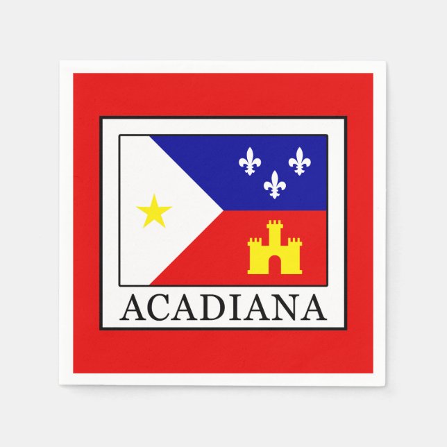 Guardanapo De Papel Acadiana (Frente)