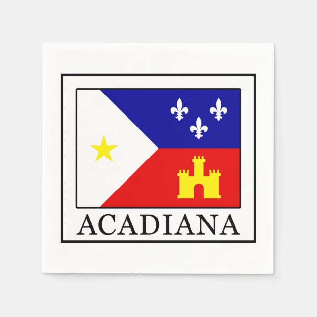 Guardanapo De Papel Acadiana (Frente)