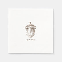 Ação de Graças Rustic Minimalist Brown