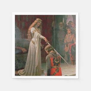 Guardanapo De Papel Accolade (por Edmond Blair Leighton)