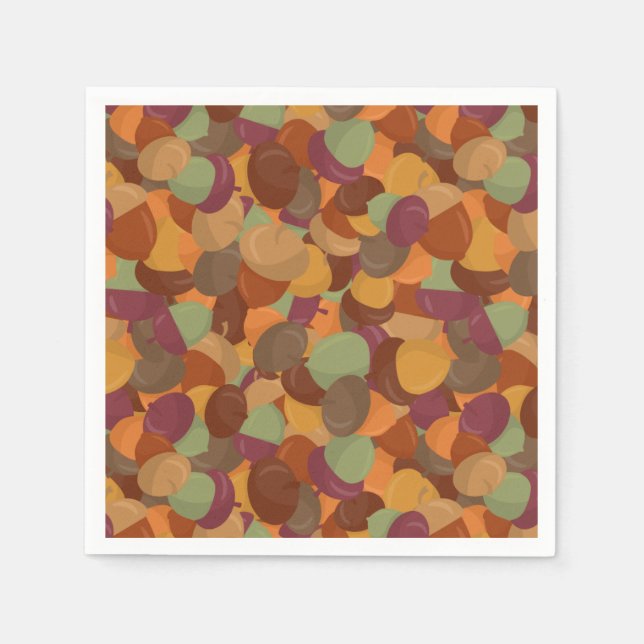 Guardanapo De Papel Acorn Camo (Frente)