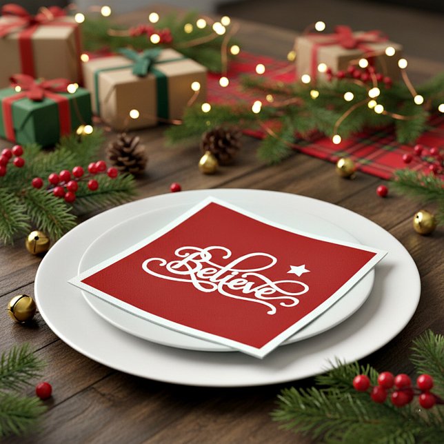 Guardanapo De Papel Acredite (Criador carregado)