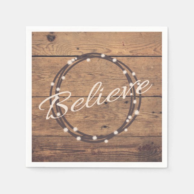 Guardanapo De Papel Acredite (Frente)