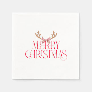 Guardanapo De Papel Adesivo de Feliz Natal – Etiqueta de Presente de F
