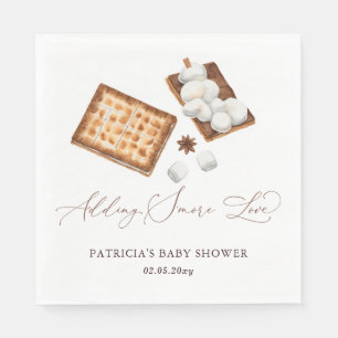 Guardanapo De Papel Adicionando S'more Love Gender Neutral Chá de fral